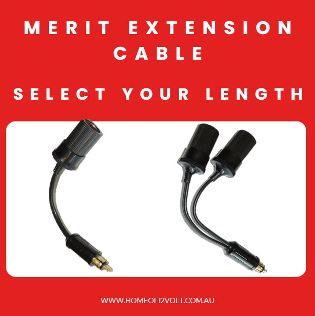MERIT PLUG TO CIGARETTE SOCKET ADAPTER