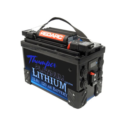 Thumper Lithium Battery Hub Jumpstart 120AH REDARC + Bluetooth