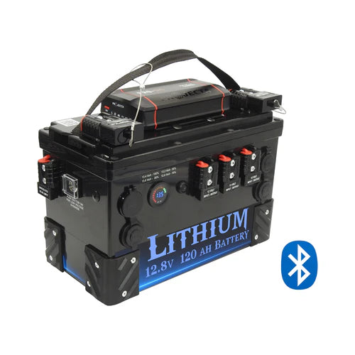 Thumper Lithium Battery Hub 120AH Projecta Front Mount + Bluetooth