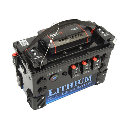 Thumper Lithium Battery Hub 120AH Projecta Front Mount + Bluetooth