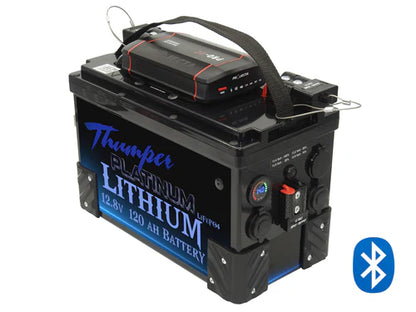 Thumper Lithium Battery Hub 120AH PROJECTA + Bluetooth