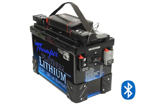 Thumper Lithium Battery Hub 120AH PROJECTA + Bluetooth