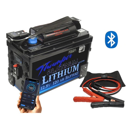 Thumper Lithium Battery Hub Jumpstart 120AH REDARC + Bluetooth