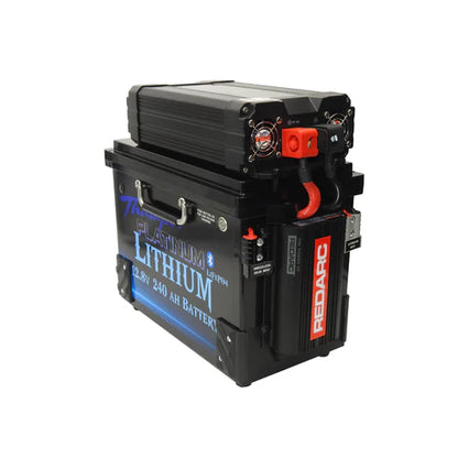 Lithium 240Ah 1500W Inverter DC-DC Getaway Battery Hub