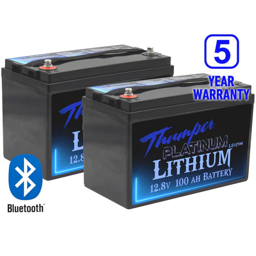 Platinum Lithium 100Ah LiFePO4 Bluetooth Battery