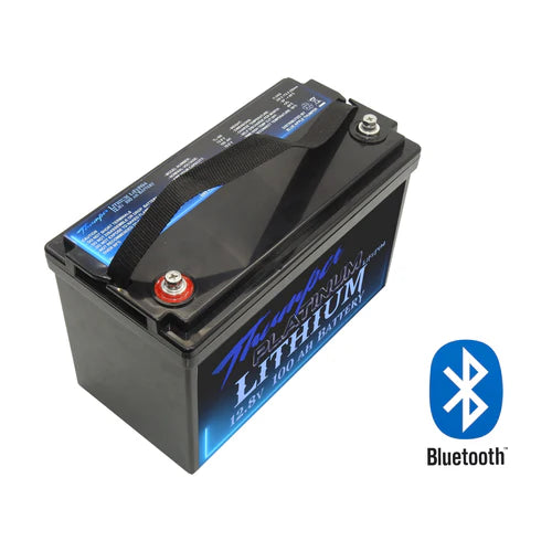 Platinum Lithium 100Ah LiFePO4 Bluetooth Battery Twin Pack