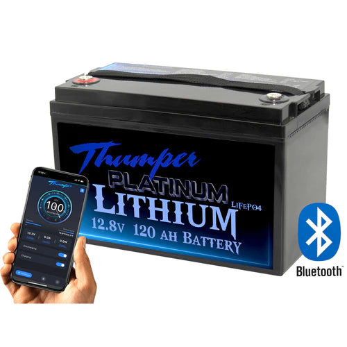 Platinum Lithium 120Ah LiFePo4 Bluetooth Battery