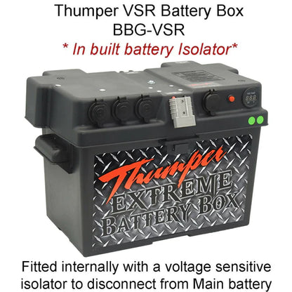 Battery Box - Built-in Voltage Sensitive Isolator