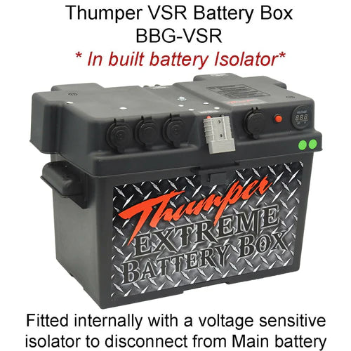 Battery Box - Built-in Voltage Sensitive Isolator