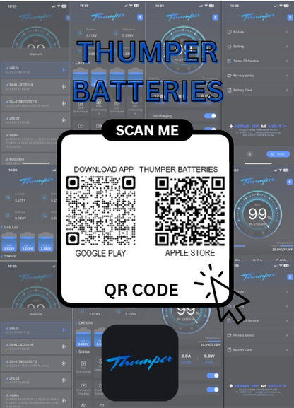 Thumper Lithium Battery Hub 100AH REDARC + Bluetooth