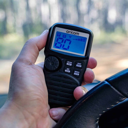 UHF350DR Dual Receive UHF CB Radio | Controller Microphone