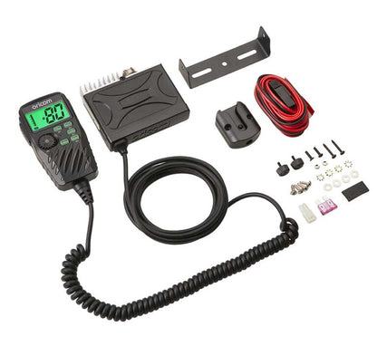 UHF390P MIRCO UHF CB WITH SPEAKER MIC/PASS THRU CABLE