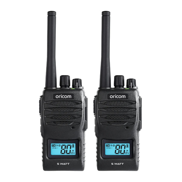 UHF5400BK-2 Twin Pack 5W Handheld UHF CB Radios