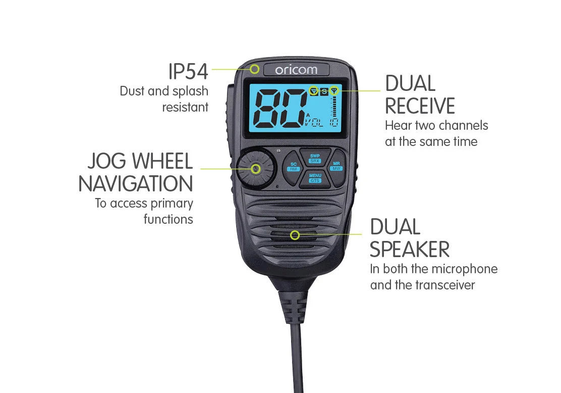 DTX4200X6PK Dual Receive UHF Outback Pack | 3dBi Antenna