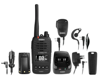 XTRAK 50 PRO 5W UHF Radio & Car Kit Bundle | Bluetooth