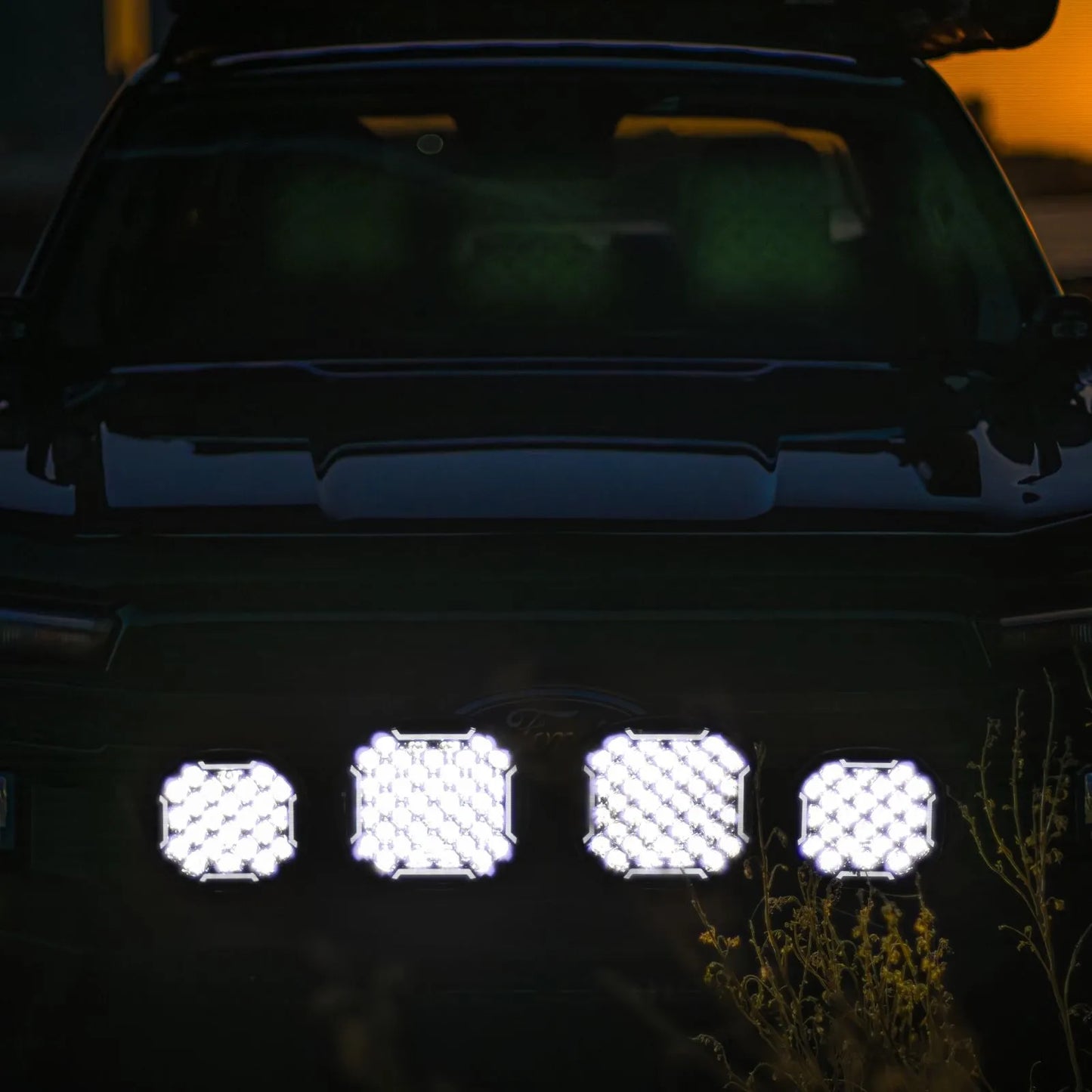 NARVA 12/24V EX2 BLACKOUT DRIVING LIGHT (PAIR)
