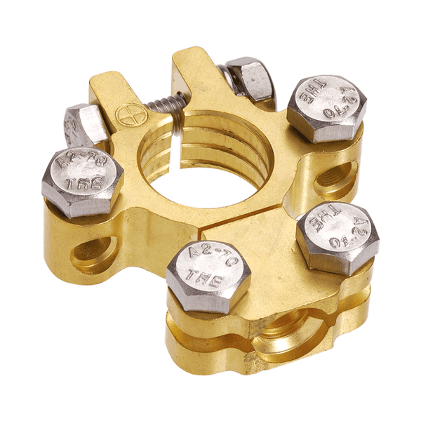 FORGED BRASS DUAL AUX SADDLE TERMINAL