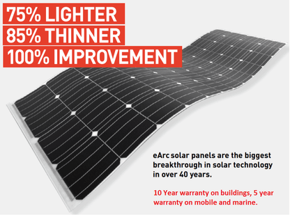 215W eARC FLEXIBLE SHADE RESISTANT SOLAR PANEL