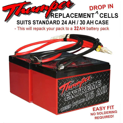 Replacement AGM Batteries For 30Ah Battery Packs