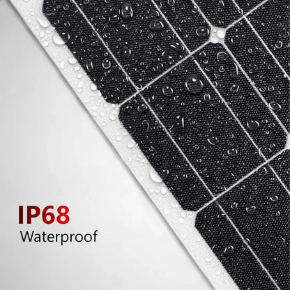 eArc 175W Flexible Solar Panel | 1504 x 673mm Under-Mount Junction Box