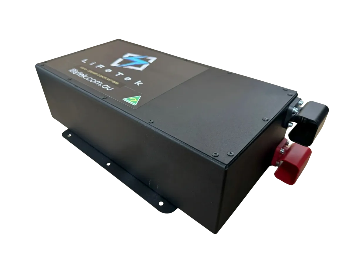12V 100Ah Side Mount Slim LiFePO4 Battery