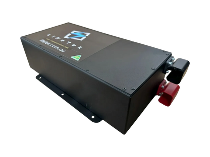 12V 100Ah Side Mount Slim LiFePO4 Battery