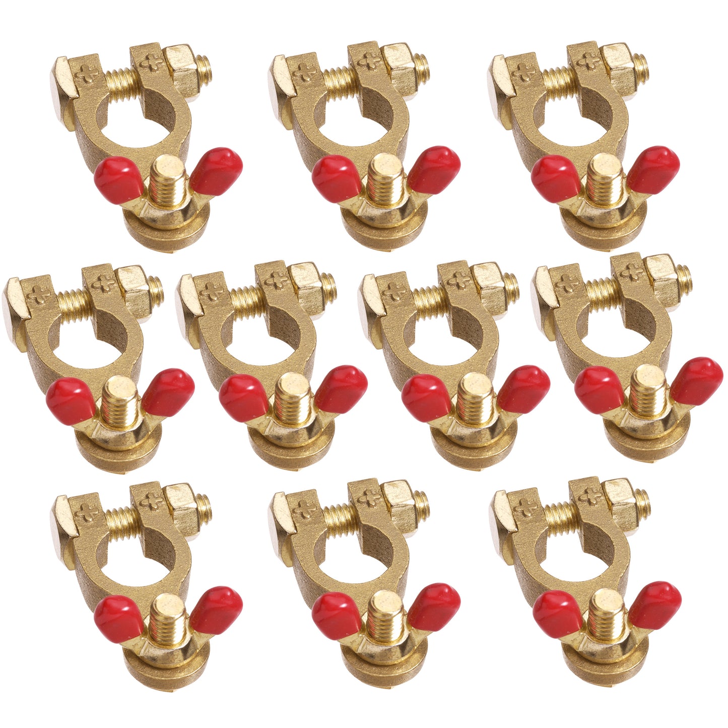 WINGNUT BRASS BATTERY TERMINAL